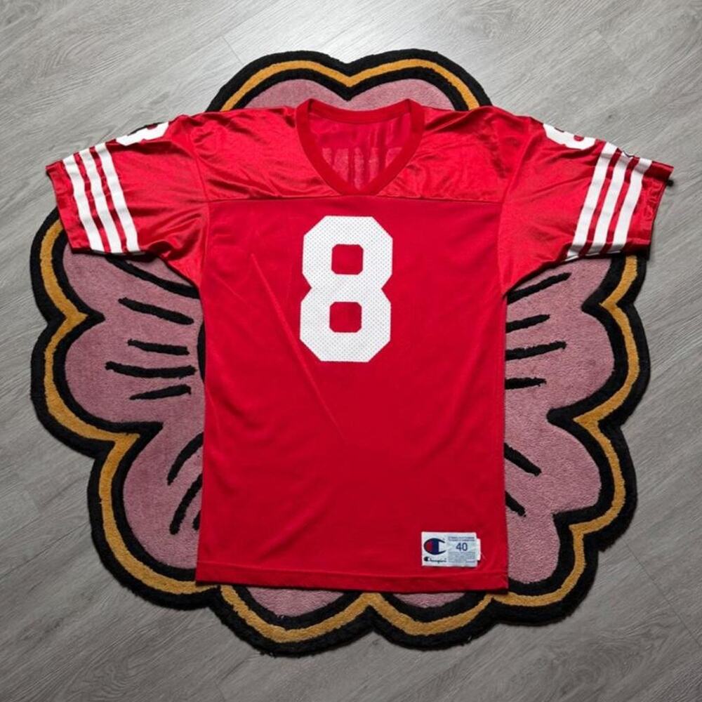 Vintage 90’s Champion San Francisco 49ers Steve Young NFL Jersey Size 40 Medium